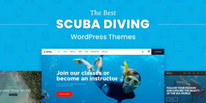 The 5 Best Scuba Diving WordPress Themes for Diving Lessons
