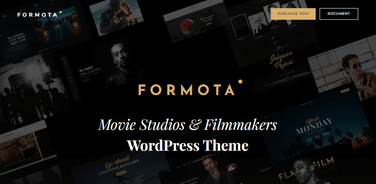 Formota Portfolio Website Theme