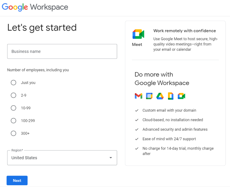 gmail workspace