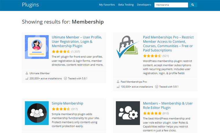Membership Plugins in WordPress for Free