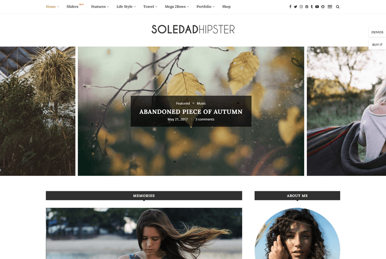 Soledad Best WordPress Blog Magazine Theme