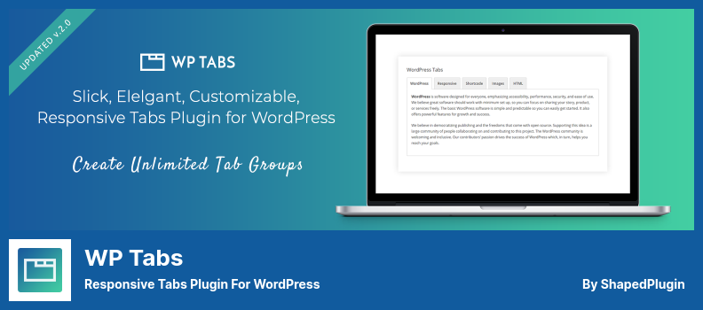 WP Tabs Plugin - Responsive Tabs Plugin For WordPress