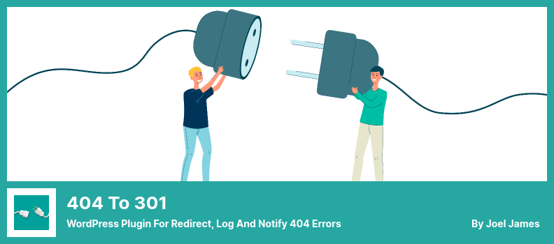 404 to 301 Plugin - WordPress Plugin for Redirect, Log and Notify 404 Errors