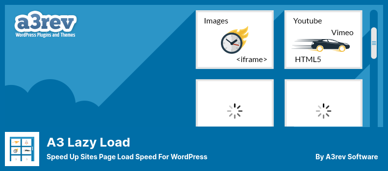 A3 Lazy Load Plugin - Speed Up Sites Page Load Speed For WordPress