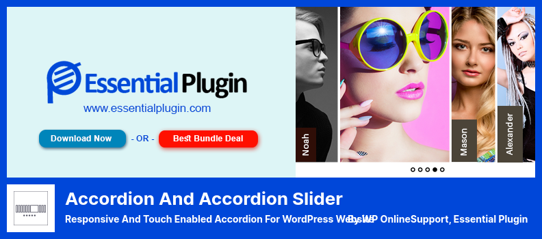 Accordion and Accordion Slider Plugin - Responsive And Touch Enabled Accordion For WordPress Website