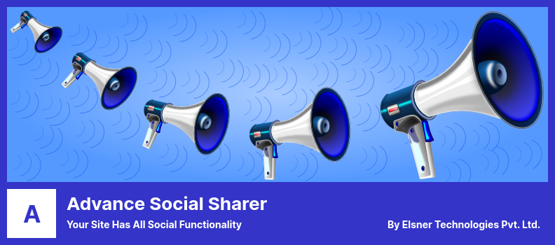 Advance Social Sharer Plugin - Your Site Has All Social Functionality