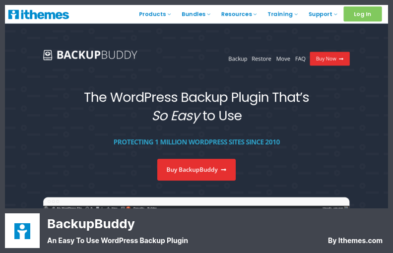 BackupBuddy Plugin - An Easy to Use WordPress Backup Plugin