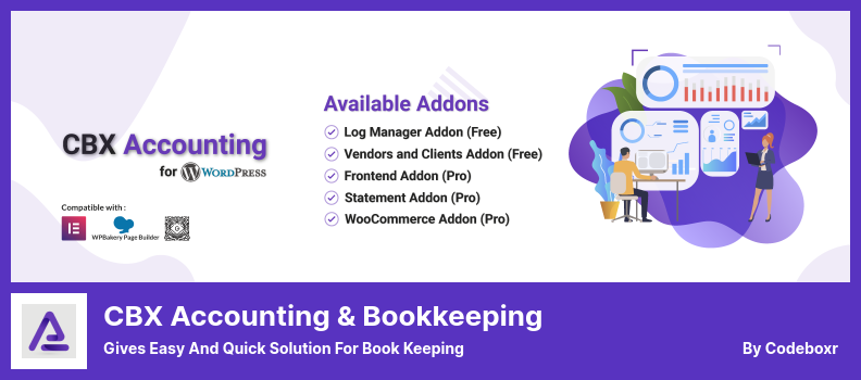 CBX Accounting & Bookkeeping Plugin - Gives Easy And Quick Solution For Book Keeping