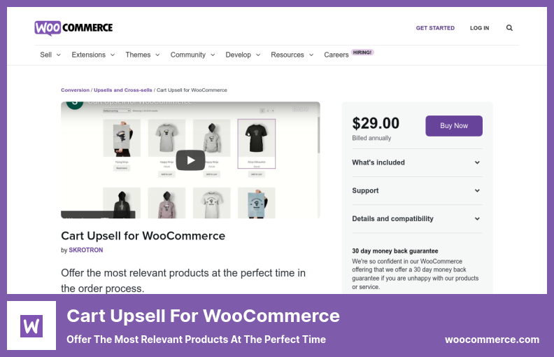 Cart Upsell for WooCommerce Plugin - Offer The Most Relevant Products At The Perfect Time