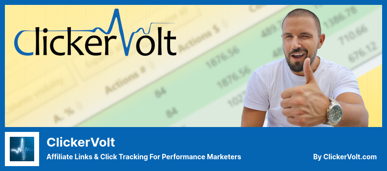 ClickerVolt Plugin - Affiliate Links & Click Tracking For Performance Marketers