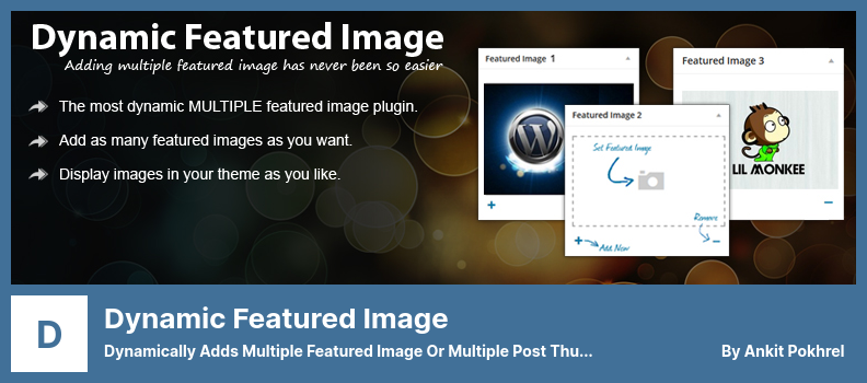 Dynamic Featured Image Plugin - Dynamically Adds Multiple Featured Image Or Multiple Post Thumbnail