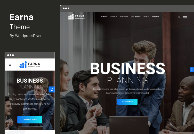 Earna Theme - Business Consulting
