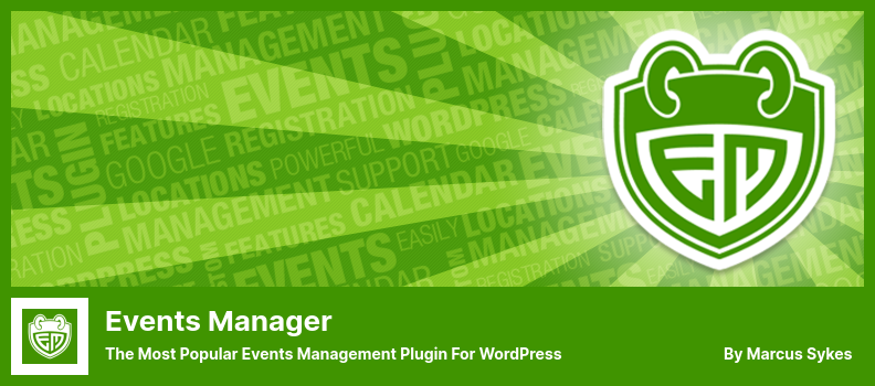 Events Manager Plugin - The Most Popular Events Management Plugin for WordPress