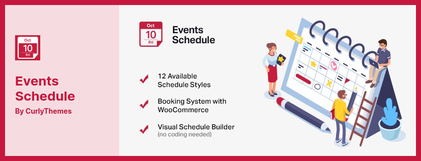 Events Schedule Plugin - WordPress Events Calendar Plugin