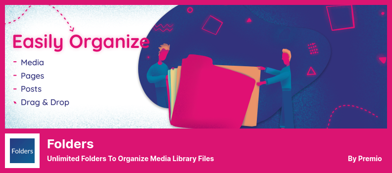 Folders Plugin - Unlimited Folders to Organize Media Library Files