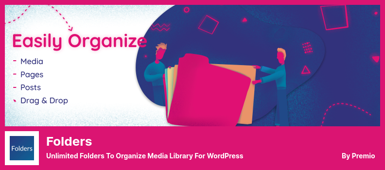 Folders Plugin - Unlimited Folders to Organize Media Library For WordPress