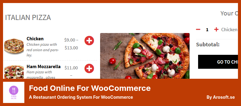 Food Online for WooCommerce Plugin - A Restaurant Ordering System For WooCommerce