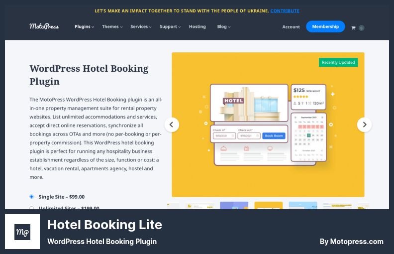 Hotel Booking Lite Plugin - WordPress Hotel Booking Plugin