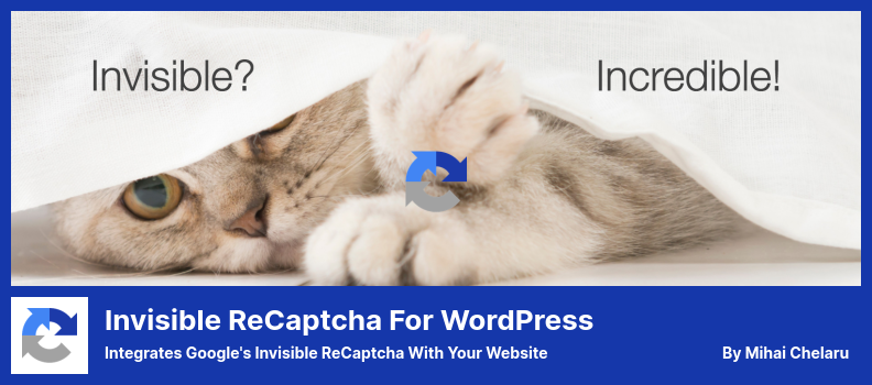 Invisible reCaptcha for WordPress Plugin - Integrates Google's Invisible reCaptcha With Your Website