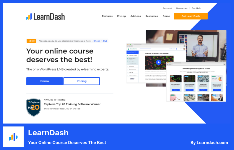 LearnDash Plugin - Your Online Course Deserves The Best