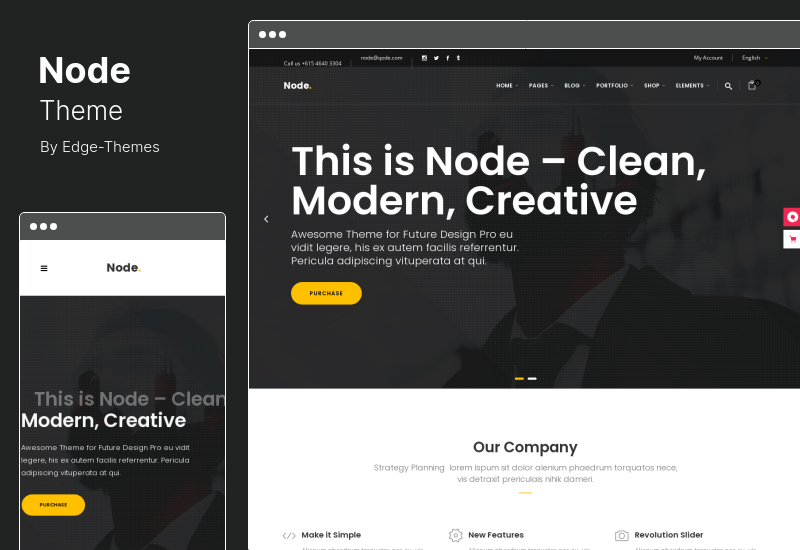 Node Theme - Digital Marketing Agency Theme