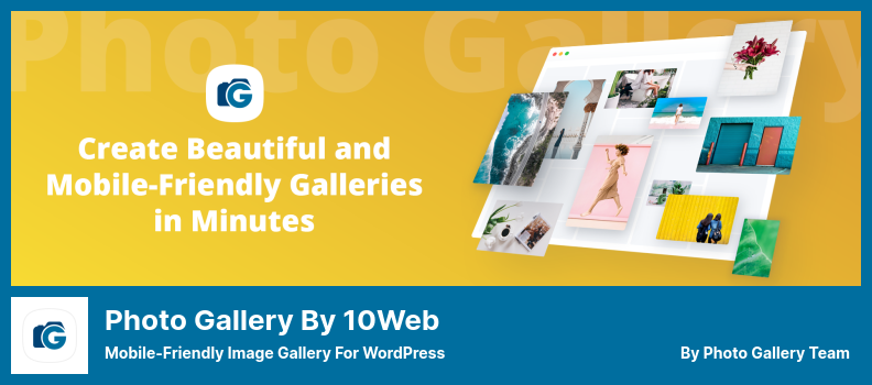 Photo Gallery by 10Web Plugin - Mobile-Friendly Image Gallery For WordPress