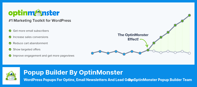 Popup Builder by OptinMonster Plugin - WordPress Popups for Optins, Email Newsletters and Lead Generation