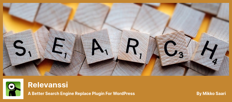Relevanssi Plugin - A Better Search Engine Replace Plugin For WordPress
