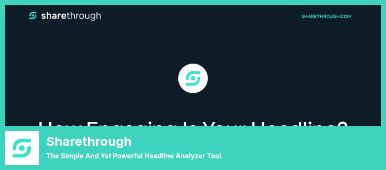Sharethrough Plugin - The Simple and Yet Powerful Headline Analyzer Tool