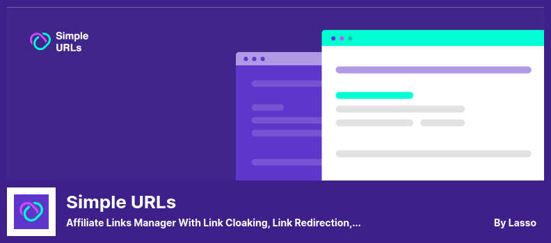 Simple URLs Plugin - Affiliate Links Manager with Link Cloaking, Link Redirection, and Amazon Affiliate Support