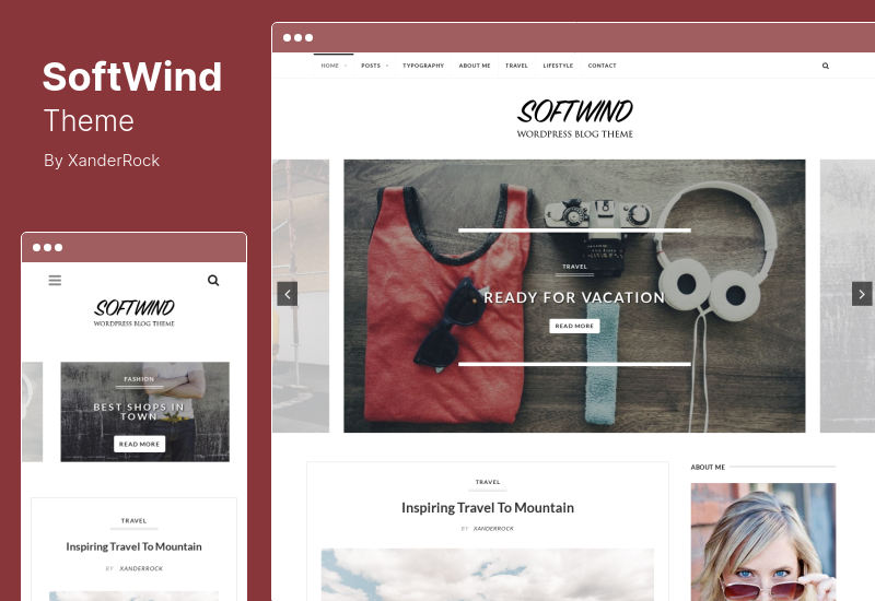 SoftWind Theme - SEO Friendly WordPress Blog Theme