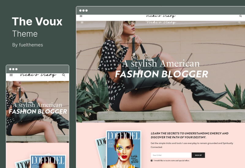 The Voux Theme - A Comprehensive Magazine WordPress Theme