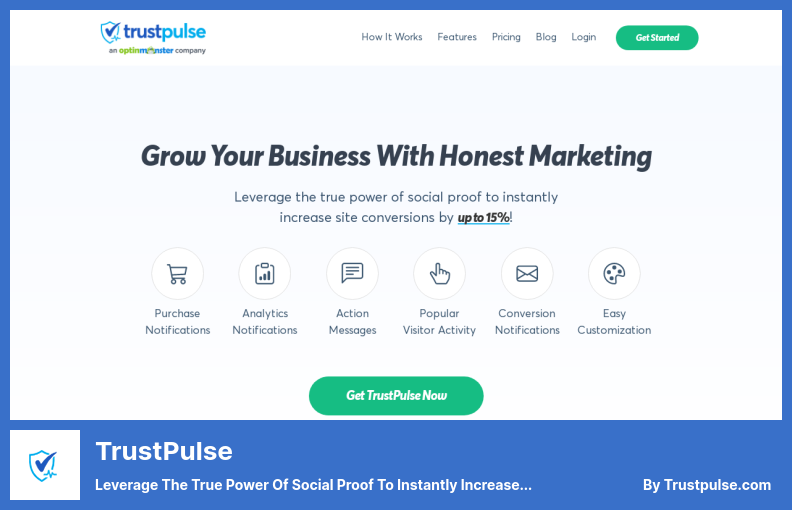 TrustPulse Plugin - Leverage The True Power Of Social Proof To Instantly Increase Site Conversions