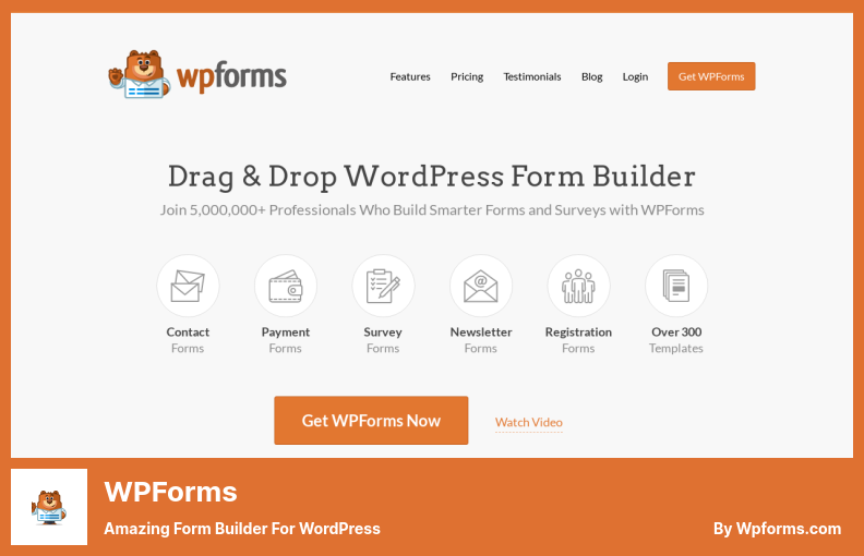 WPForms Plugin - Amazing Form Builder For WordPress