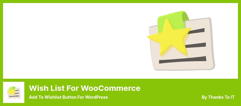 Wish List for WooCommerce Plugin - Add To Wishlist Button For WordPress