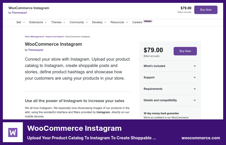 WooCommerce Instagram Plugin - Upload Your Product Catalog to Instagram to Create Shoppable Posts and Stories