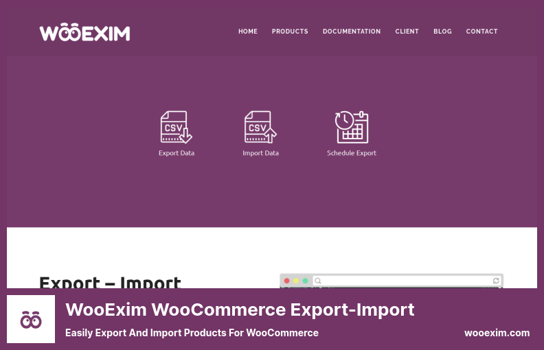 WooExim WooCommerce Export-Import Plugin - Easily Export and Import Products For WooCommerce