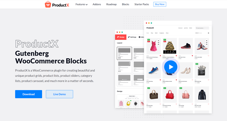ProductX WooCommerce Blocks Plugin for Changing Page Layouts