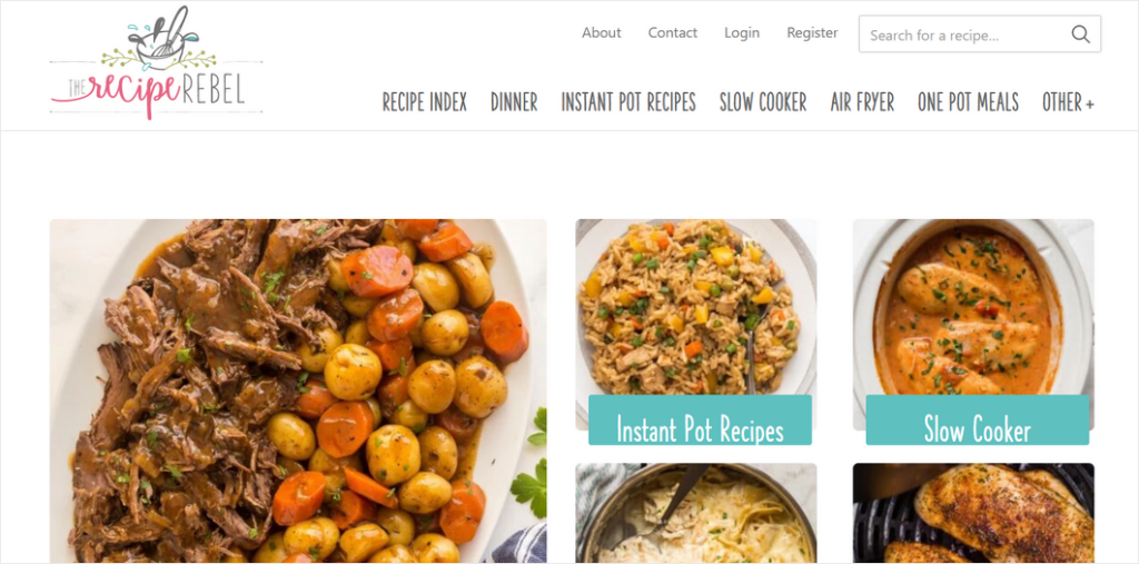 the recipe rebel best food blogs