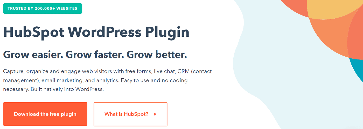 The HubSpot WordPress plugin is one of the best WordPress popup plugins. 