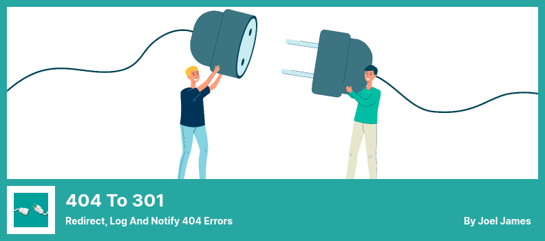 404 to 301 Plugin - Redirect, Log and Notify 404 Errors