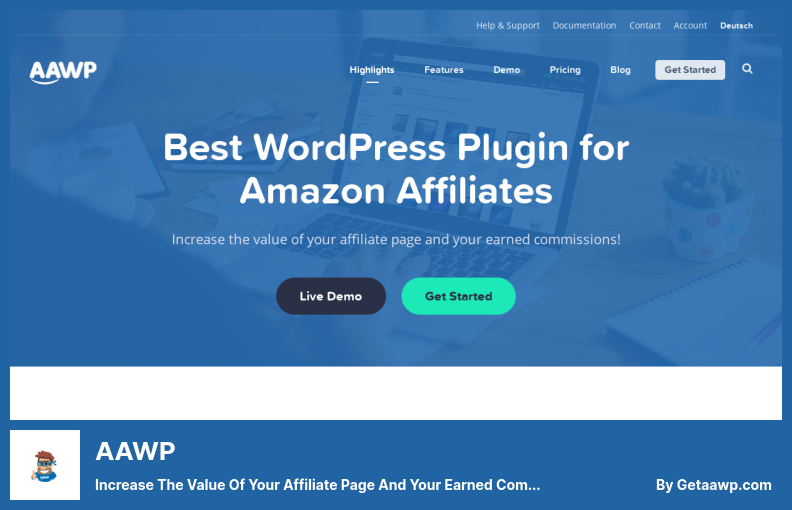 AAWP Plugin - Increase The Value Of Your Affiliate Page And Your Earned Commissions