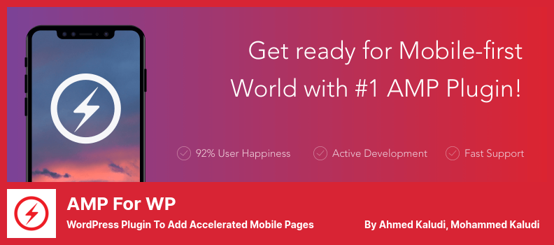 AMP for WP Plugin - WordPress Plugin to Add Accelerated Mobile Pages
