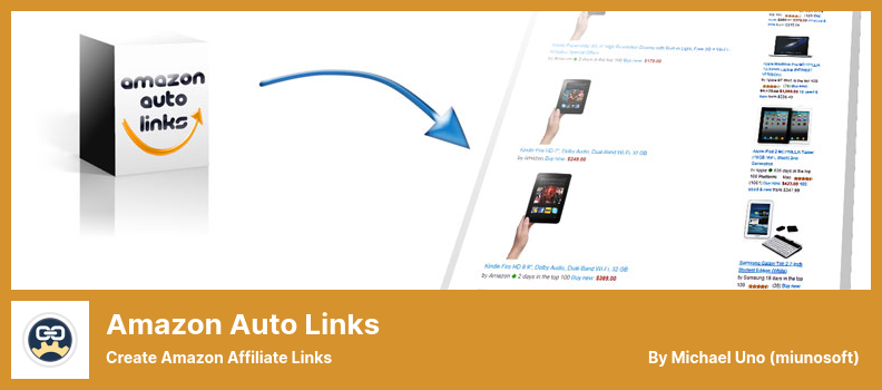 Amazon Auto Links Plugin - Create Amazon Affiliate Links