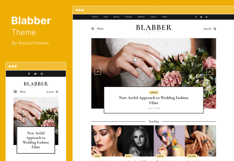 Blabber Theme - AllinOne Elementor Blog News Magazine WordPress Theme