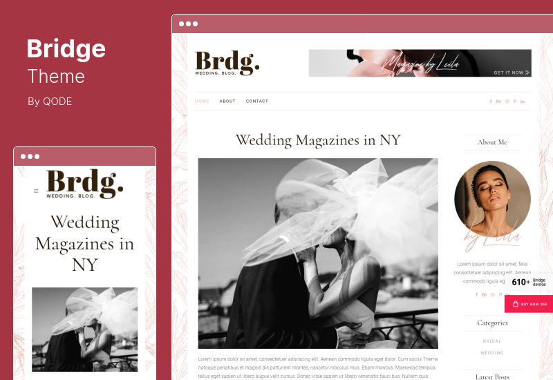 Bridge Theme - Creative Multipurpose WordPress Theme