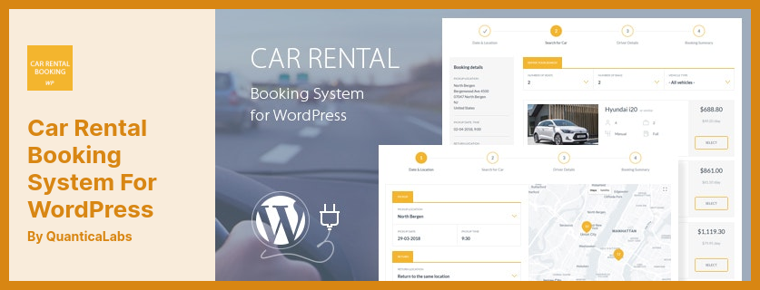 Car Rental Booking System for WordPress Plugin - A Powerful Online Reservation WordPress Plugin