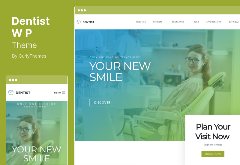 Dentist WP Theme - Dental WordPress Theme