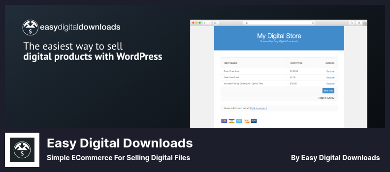 Easy Digital Downloads Plugin - Simple eCommerce for Selling Digital Files