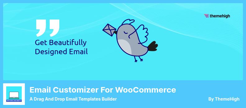 Email Customizer for WooCommerce Plugin - a Drag and Drop Email Templates Builder
